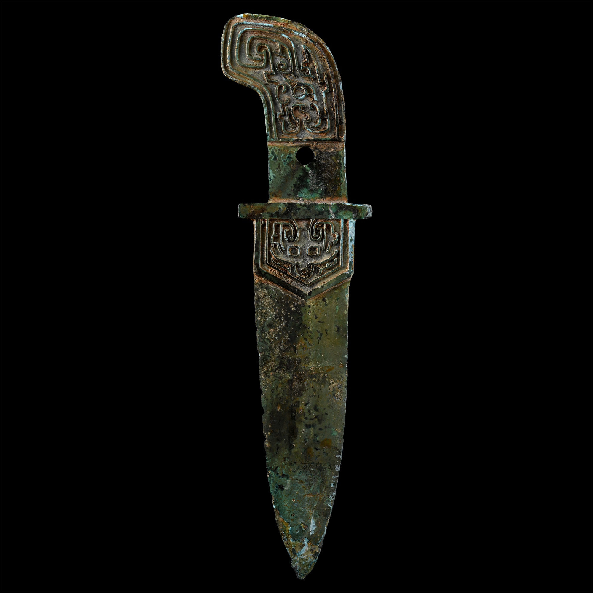 Chinese Han Bronze Dagger