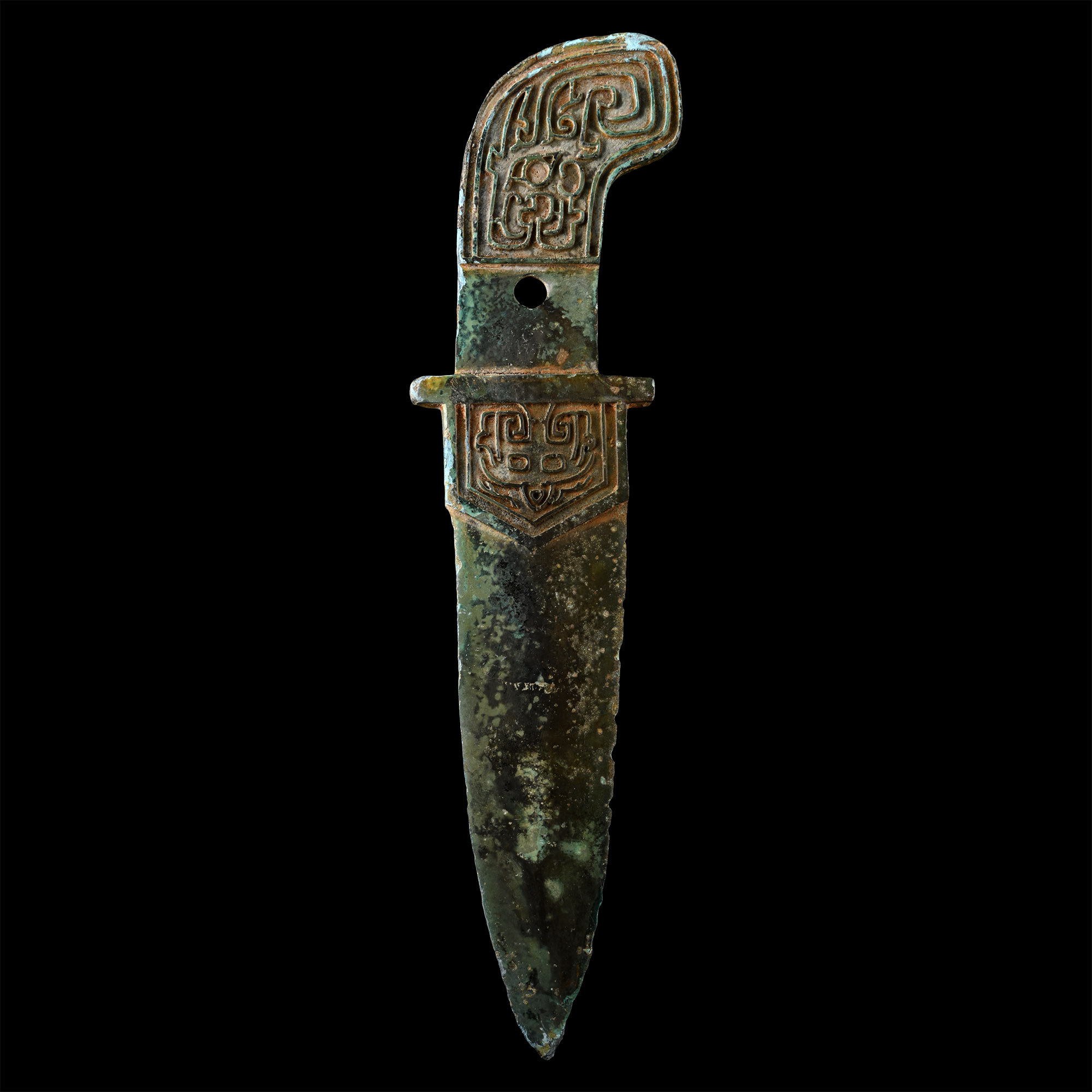 Chinese Han Bronze Dagger