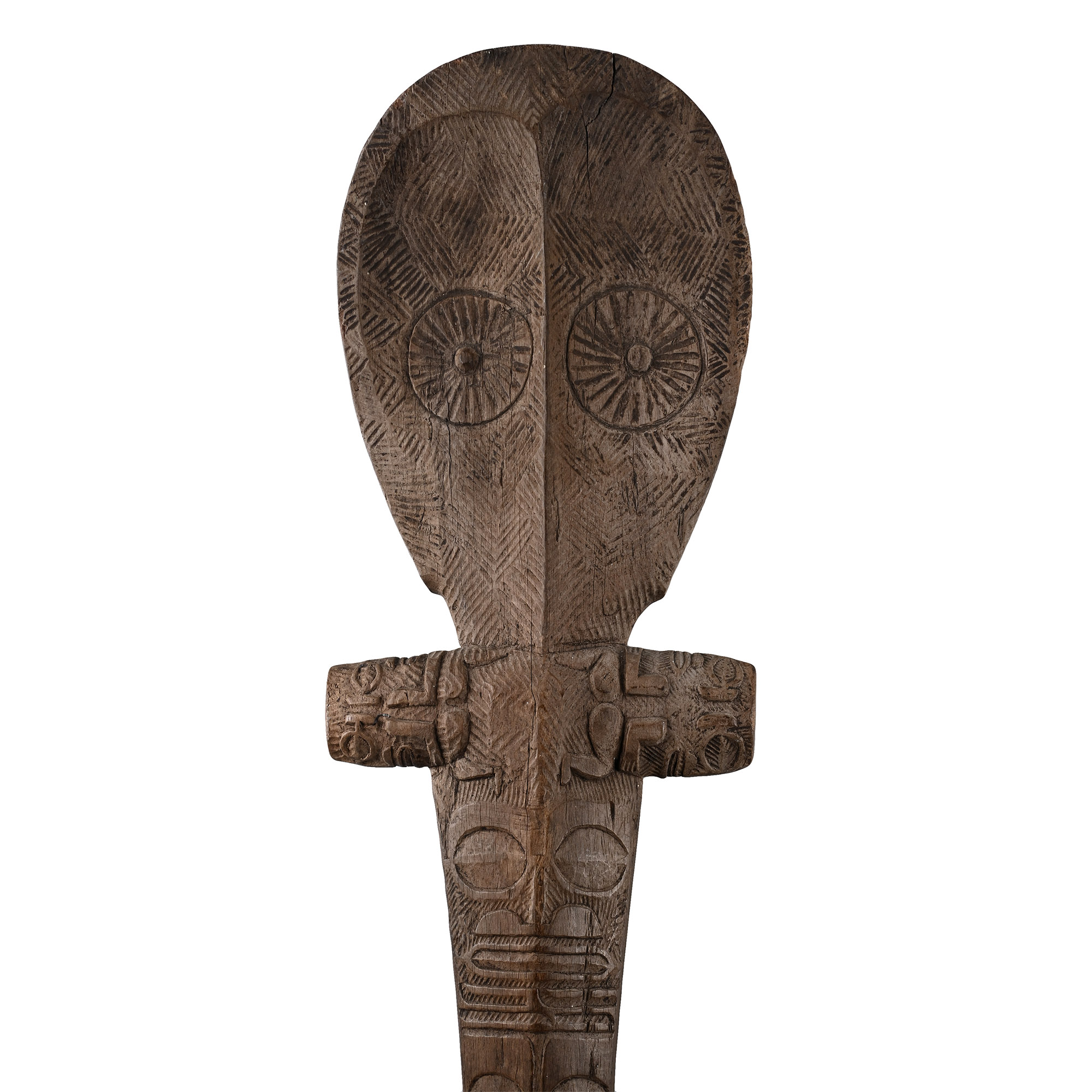Oceanic Wooden Marquesas Islands U'u War Club