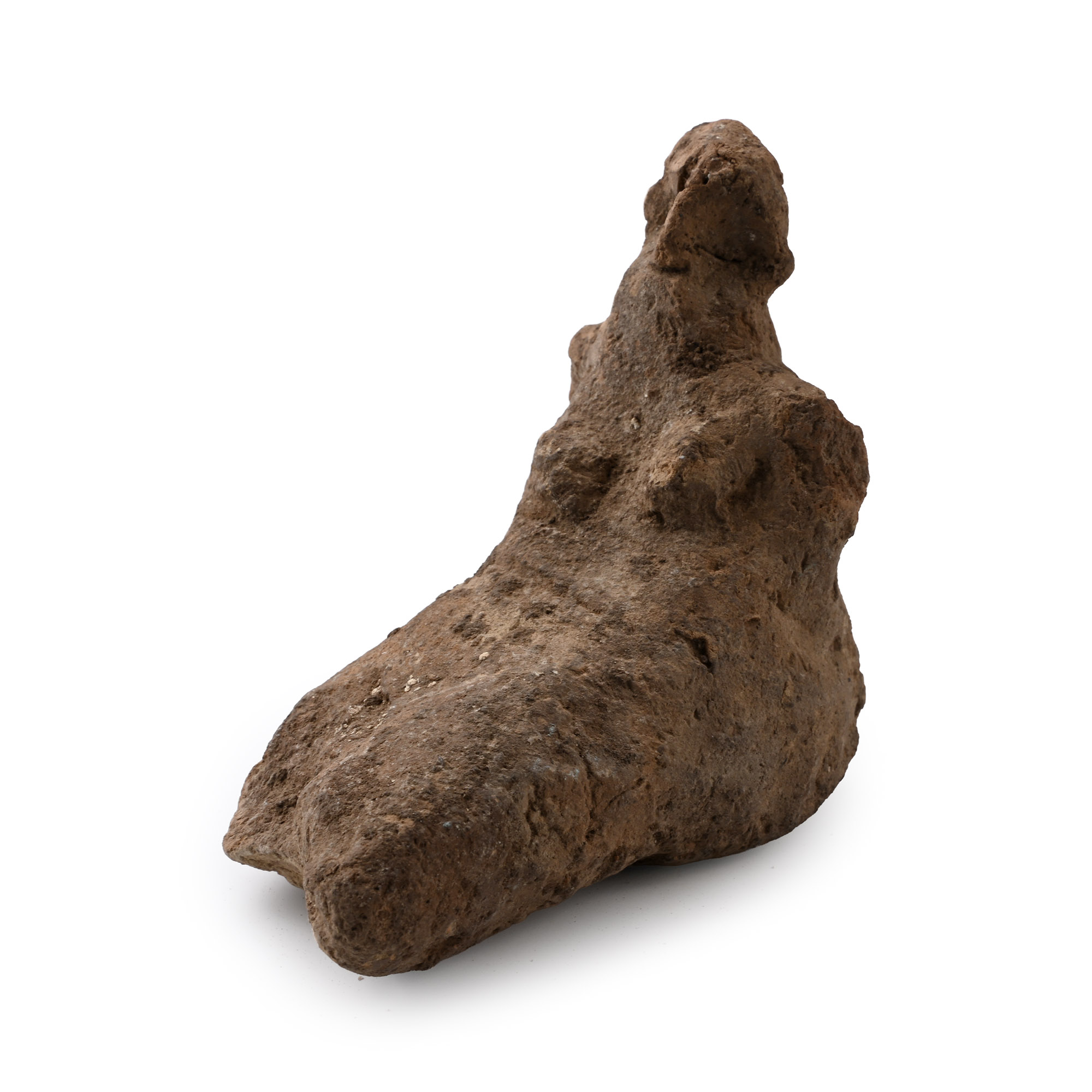 Mesopotamian Terracotta Seated Fertility Goddess