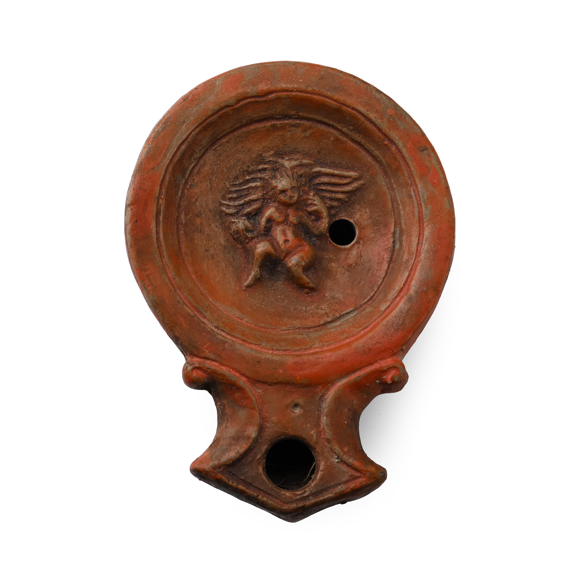 Grand Tour Terracotta Oil Lamp