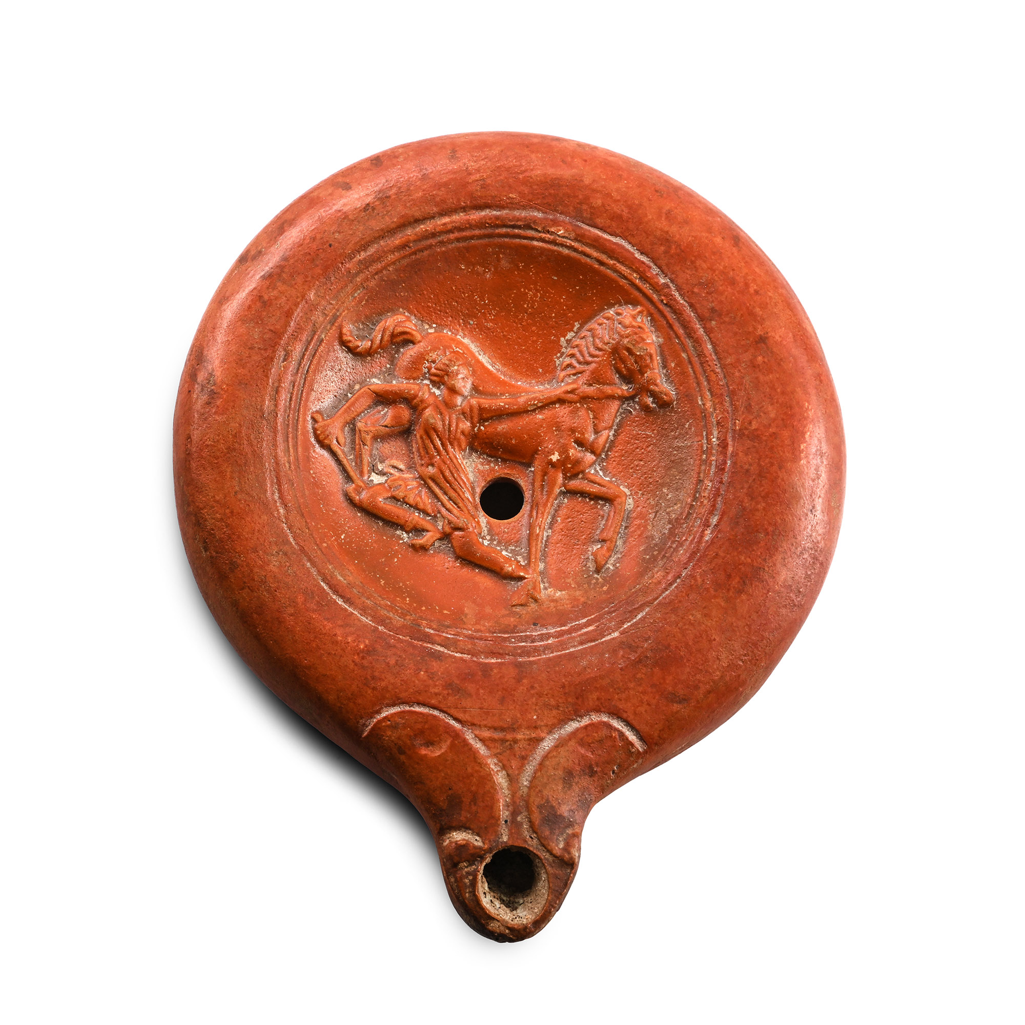 Grand Tour Terracotta Oil Lamp