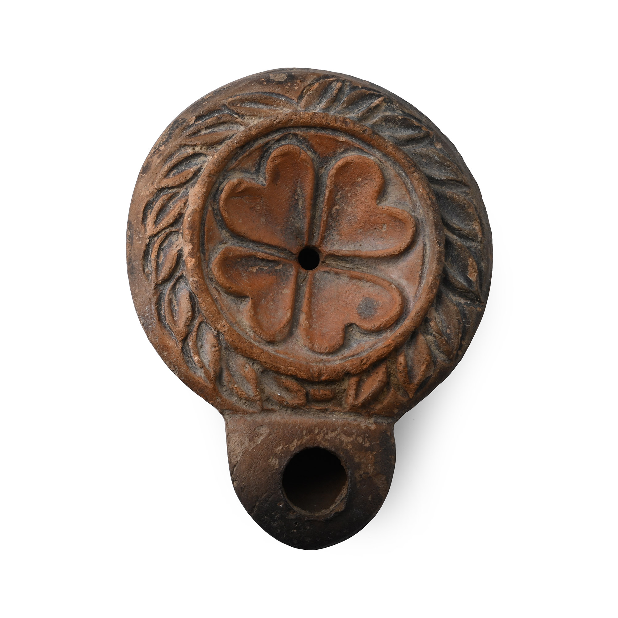 Grand Tour Terracotta Oil Lamp