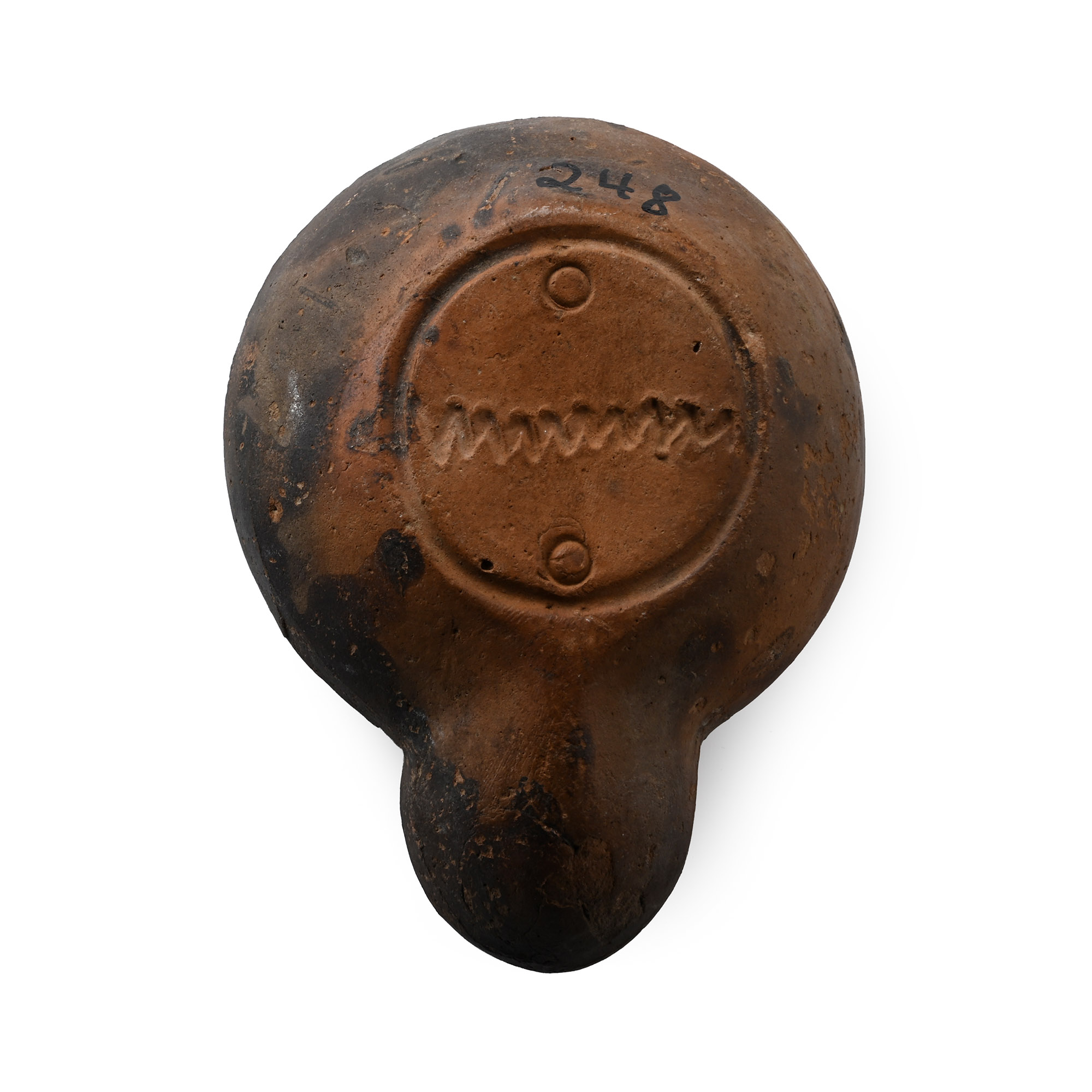 Grand Tour Terracotta Oil Lamp