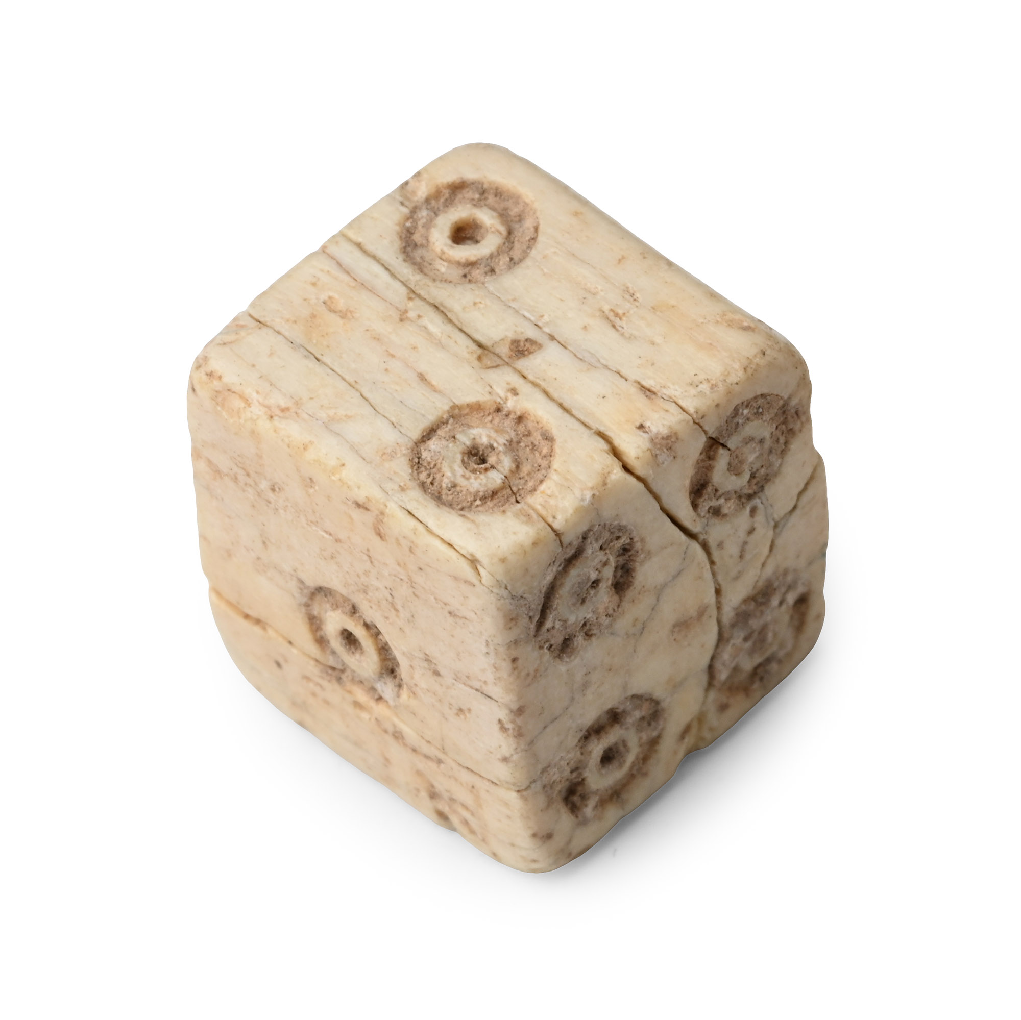 Roman Bone Gaming Die