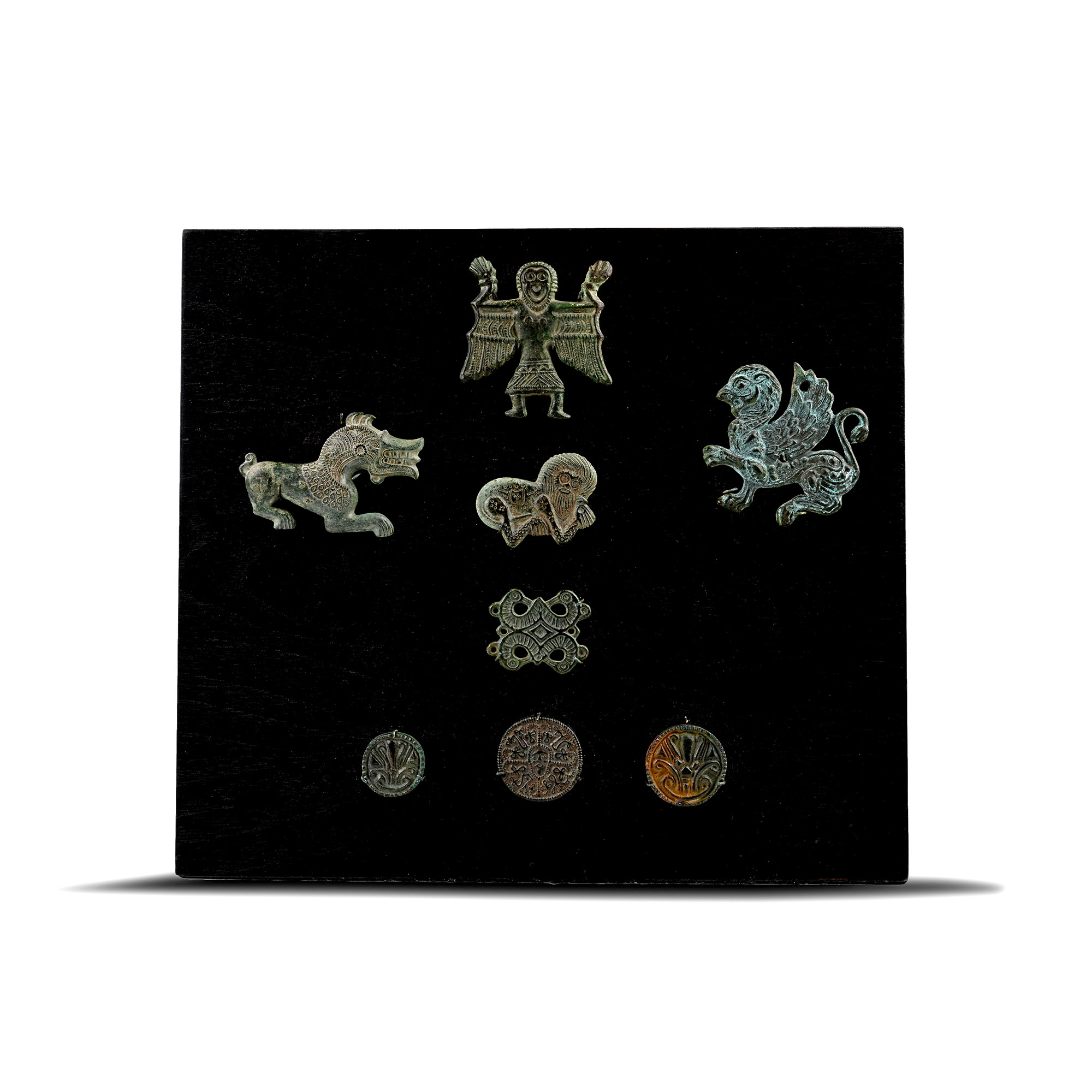 Migration Period Bronze Animal Mounts