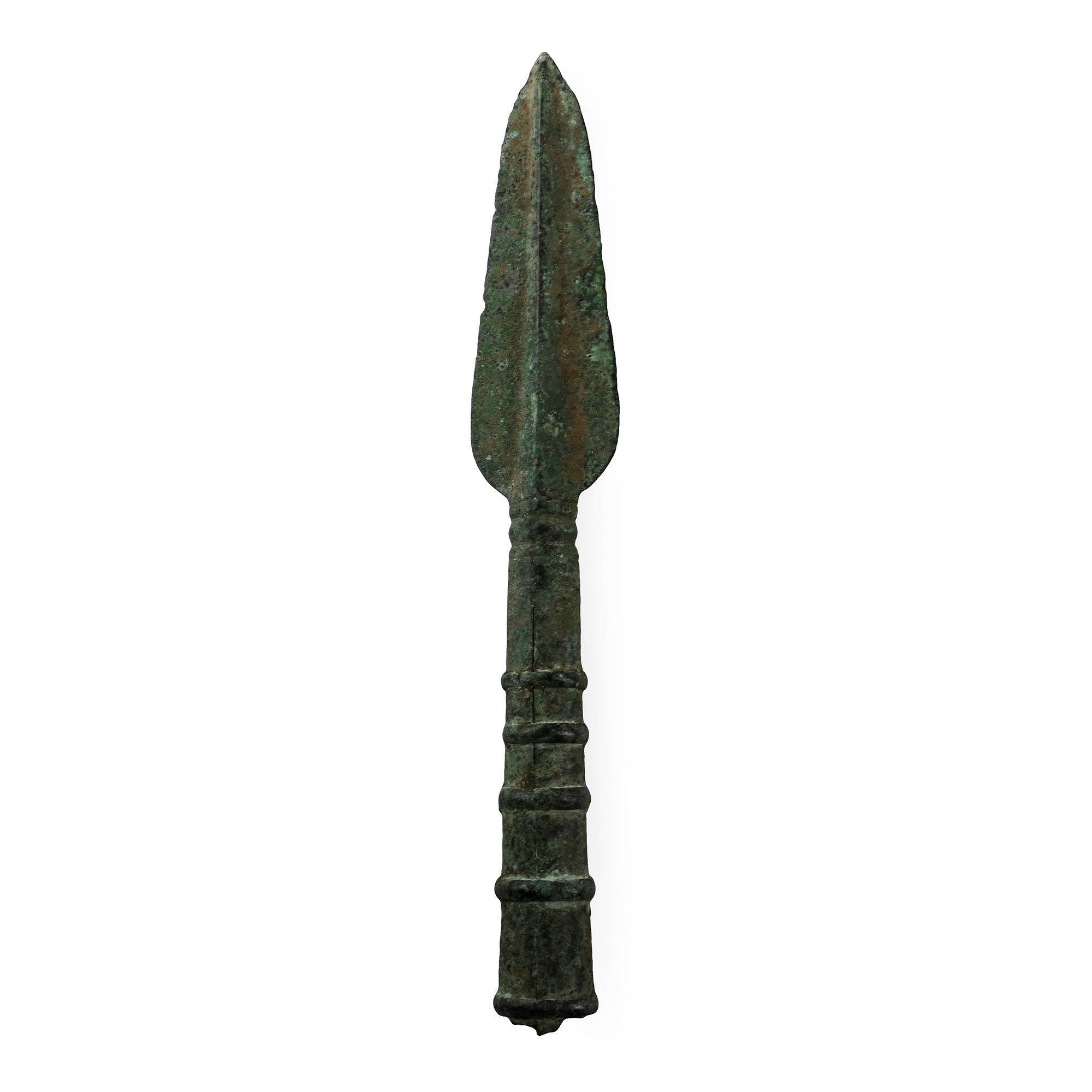 Luristan Bronze Socketted Spearhead