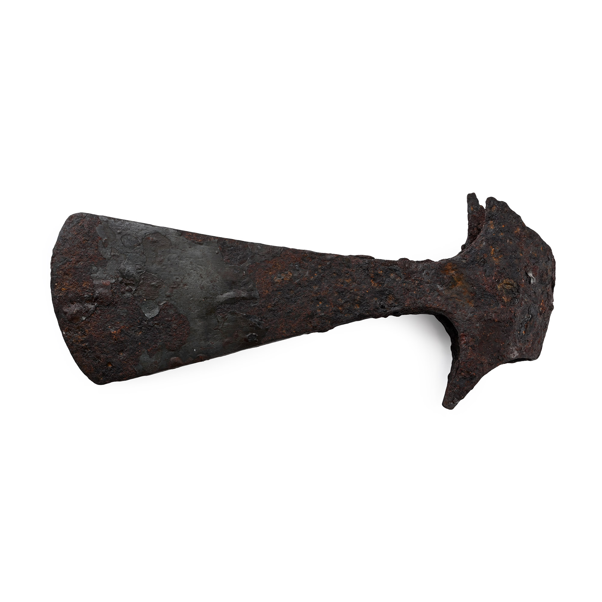 Viking Age Iron Long-Bladed Socketted Axehead
