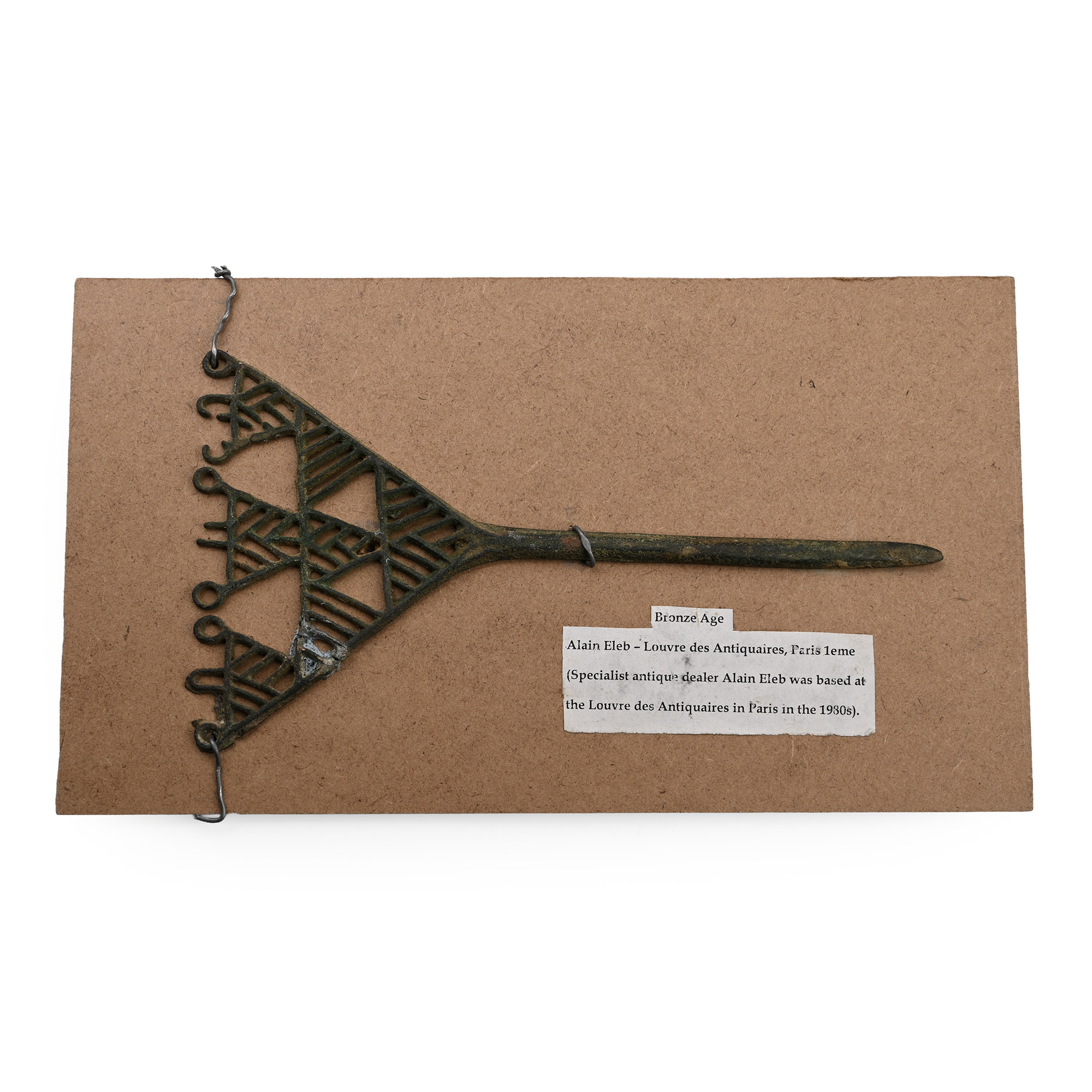 Bronze Age Openwork Pin