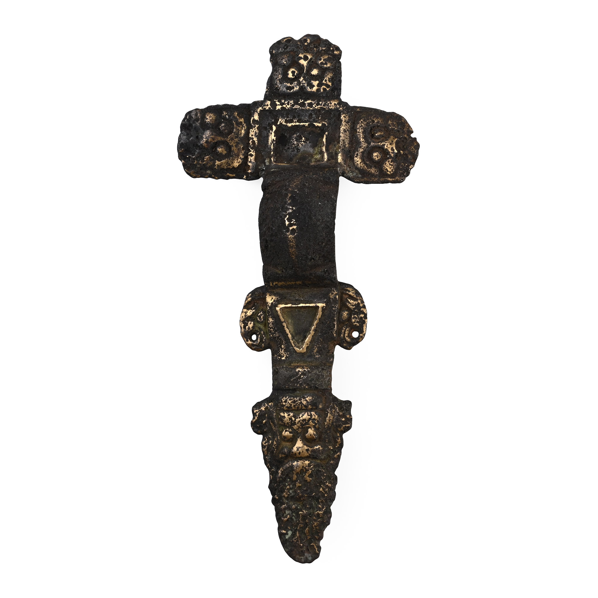 Anglo-Saxon Bronze Cruciform Brooch