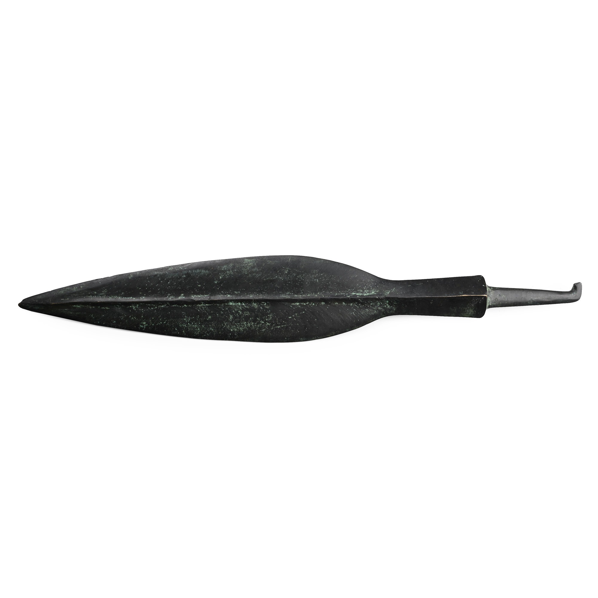 Massive Bronze Western Asiatic Style Spearhead