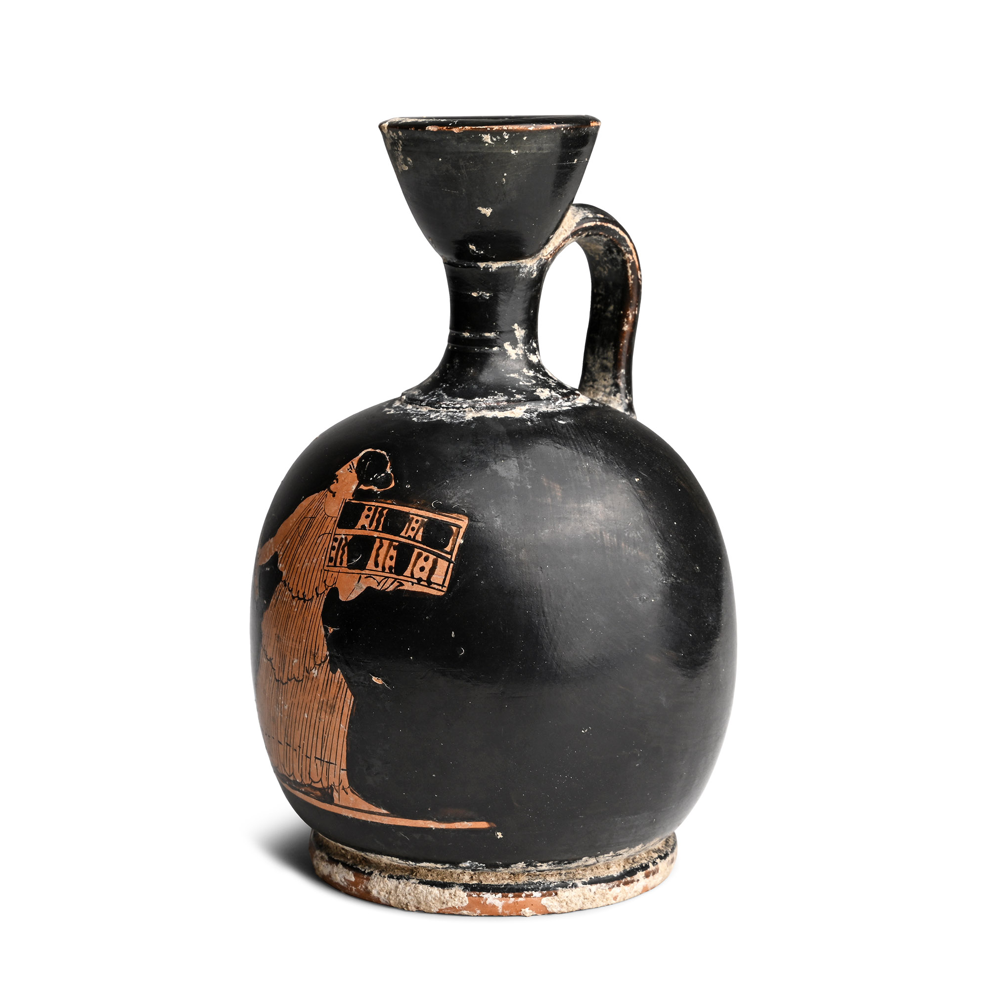 Greek Red-Figure Lekythos
