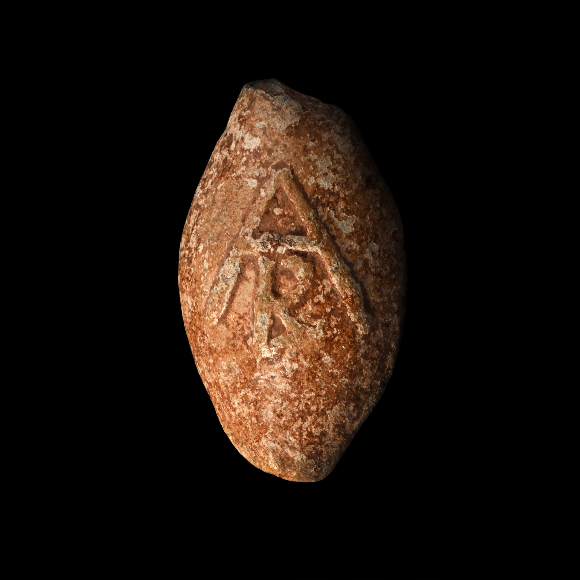 Greek Lead Slingshot of Alexander the Great, The Invincible