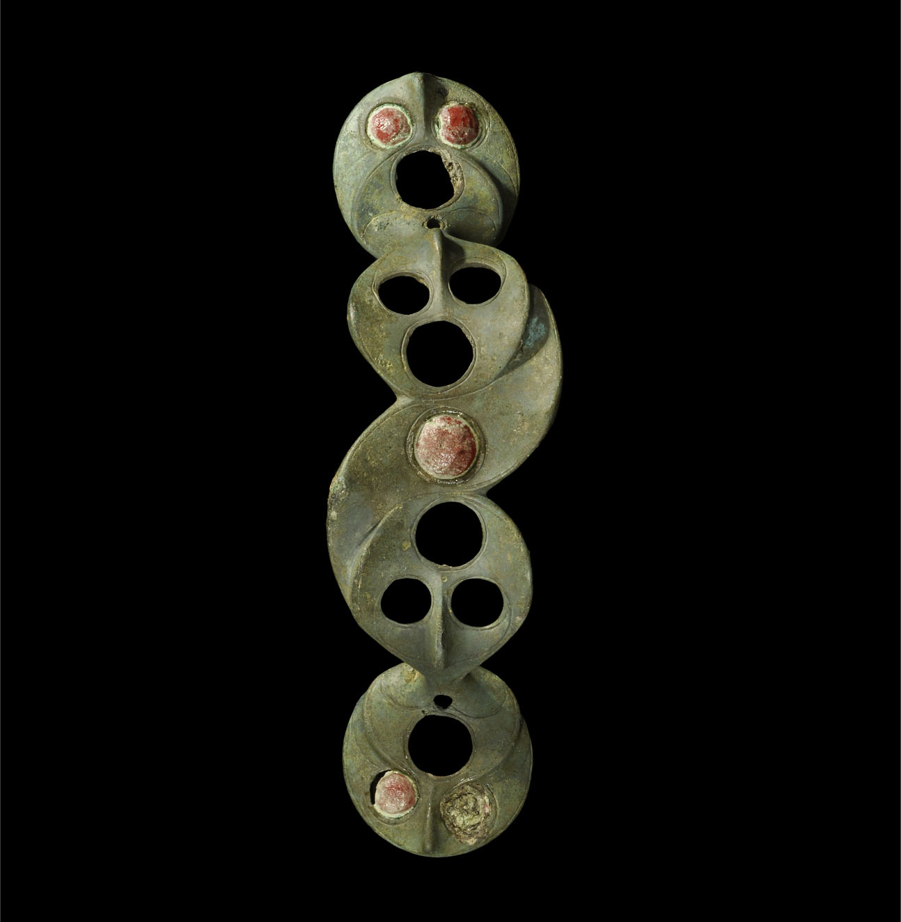 Celtic Iron Age Enamelled Tankard Handle