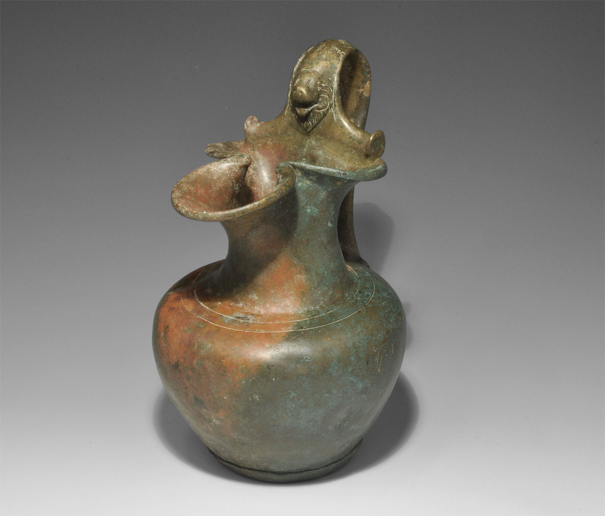 Roman Trefoil Mouth Oinochoe Wine Jug