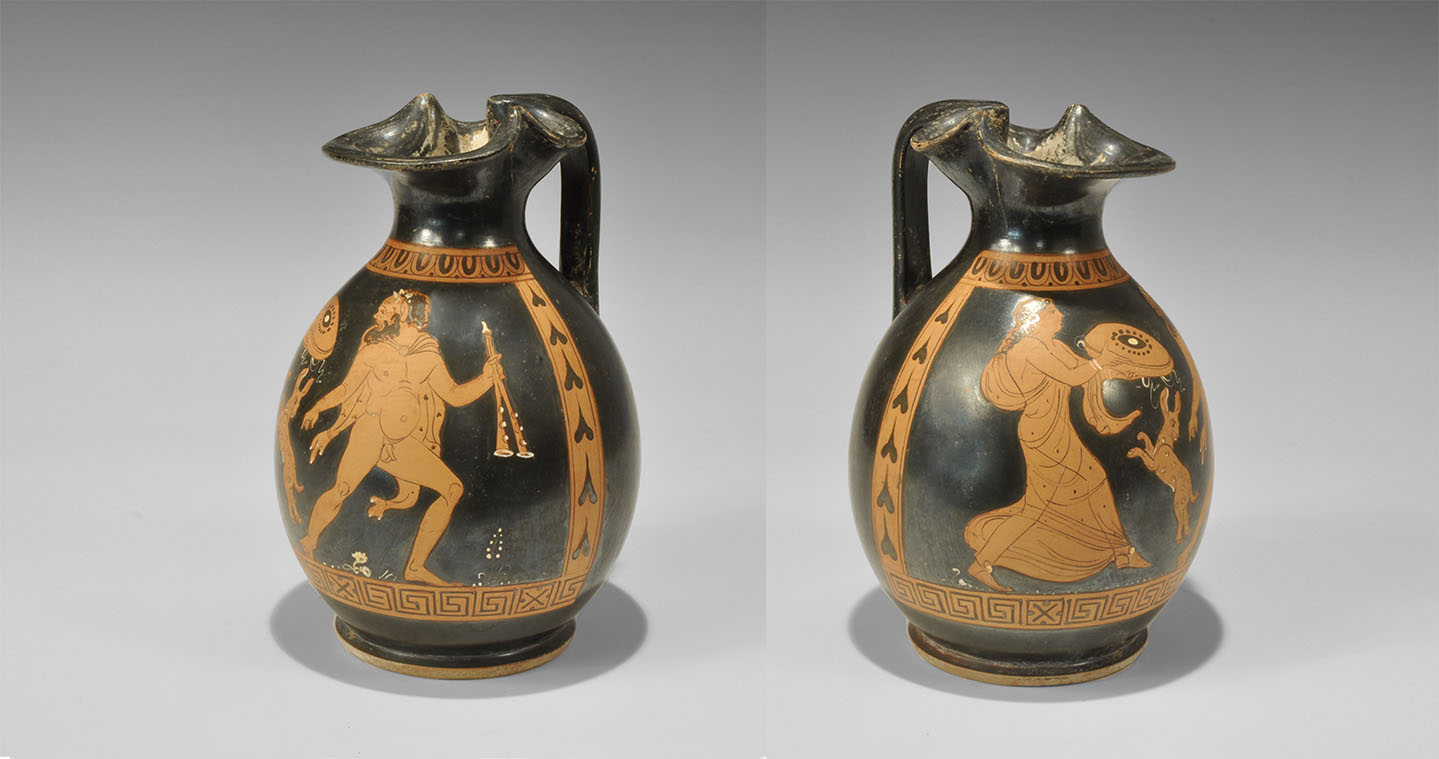 Greek Late Athenian Redware Oinochoe