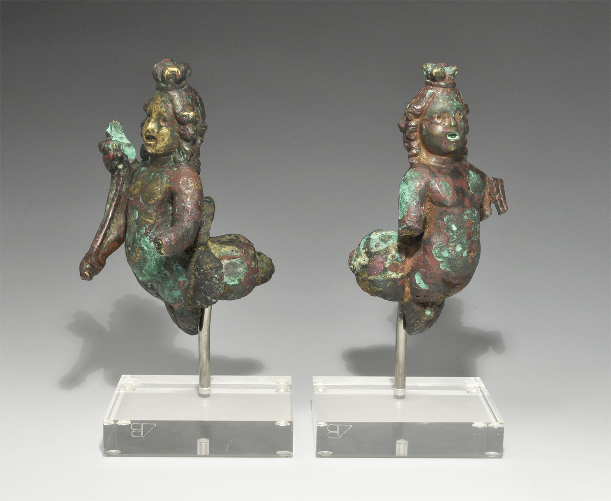 Roman Pair of Chariot Decorations