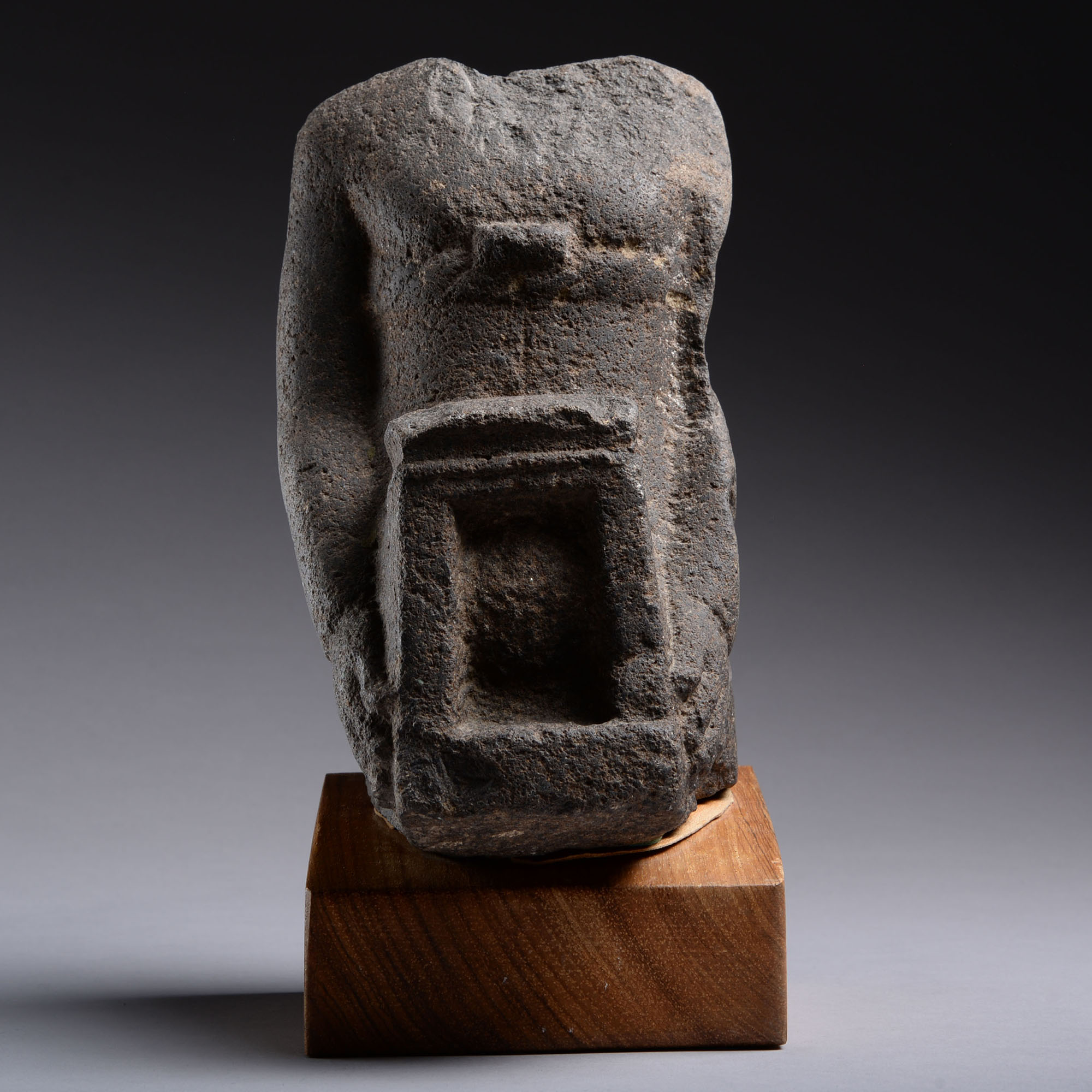 Egyptian Basalt Torso of Naophorous