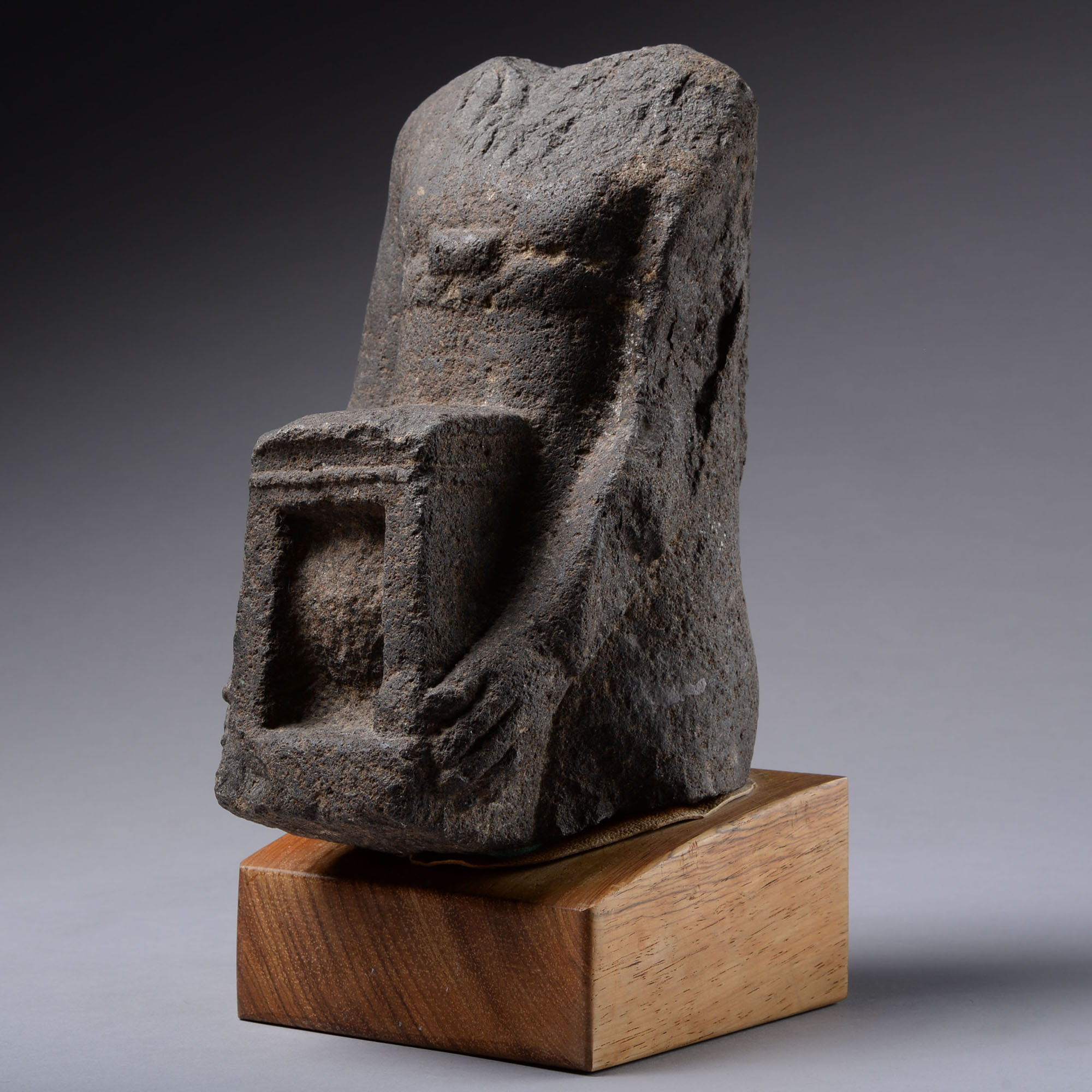 Egyptian Basalt Torso of Naophoros