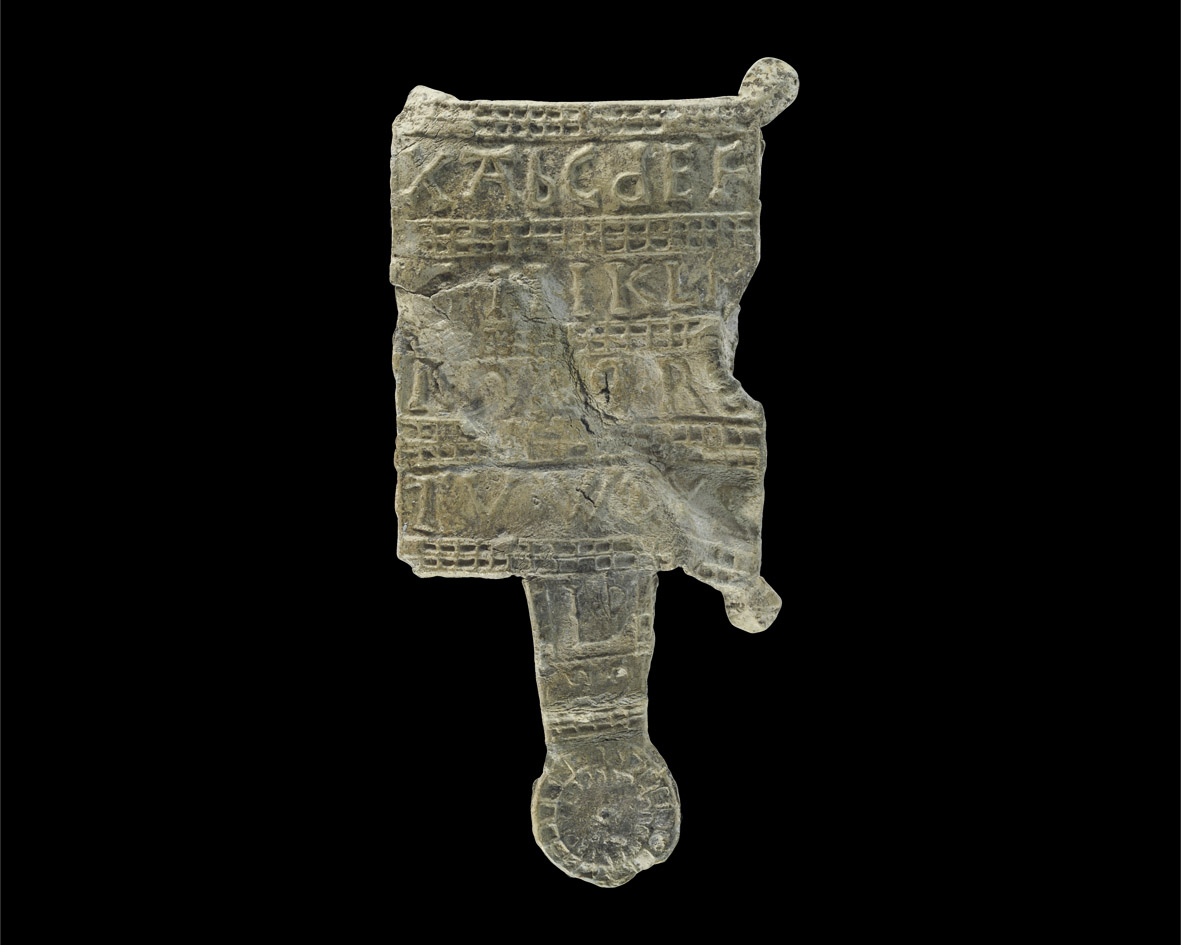 Post Medieval Inscribed Lead Hornbook
