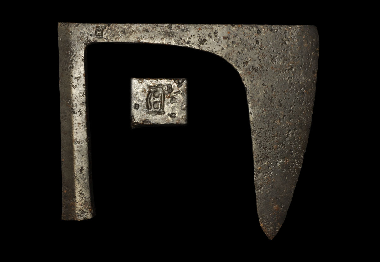Medieval Iron Headsman's Axehead