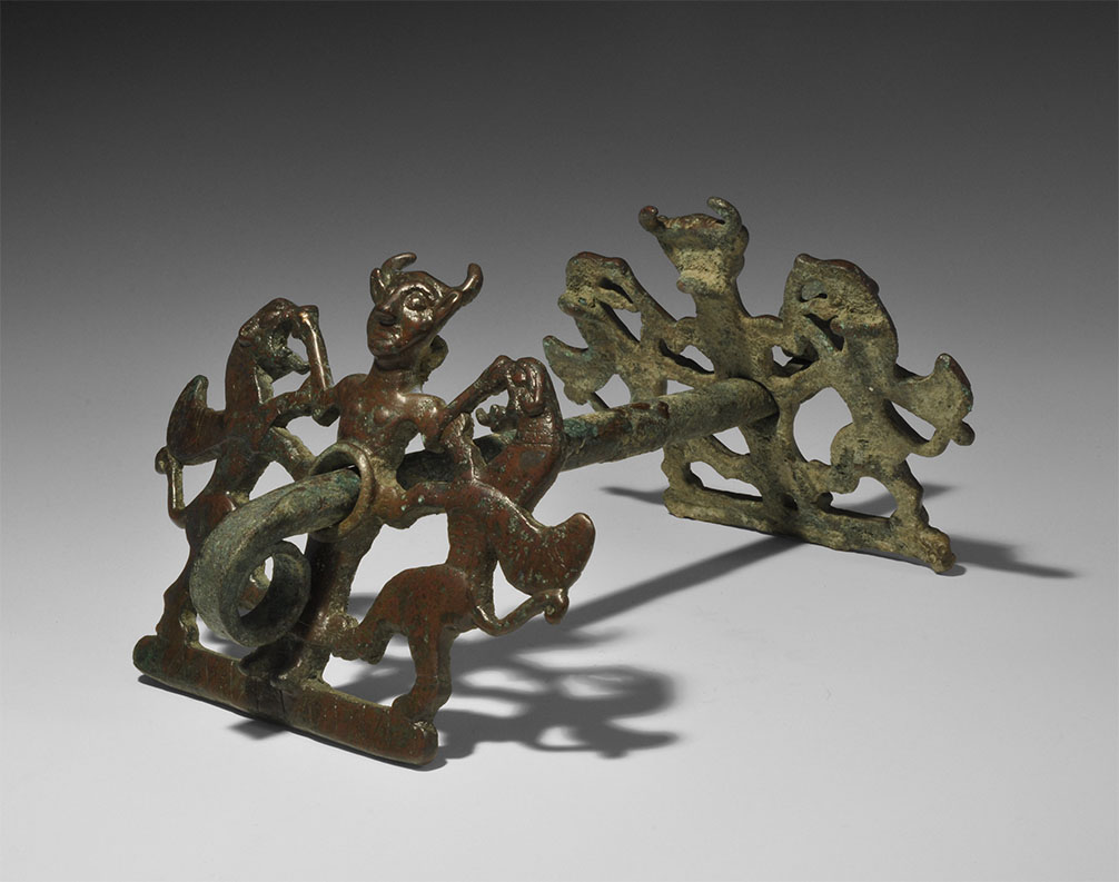 Western Asiatic Luristan 'Mistress of Animals' Bridle Bit