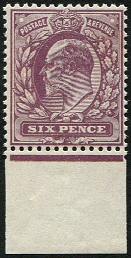 6d SG 301(2) ON 'DICKINSON COATED PAPER'