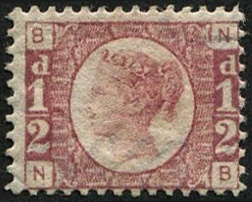 1/2d SG 48, Pl.1 MINT