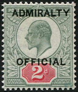 Admiralty 2d SG O104 U/M