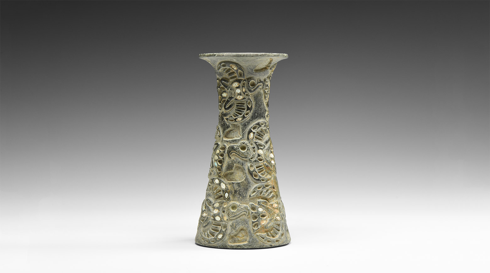 Western Asiatic Chlorite Jar with Eagles