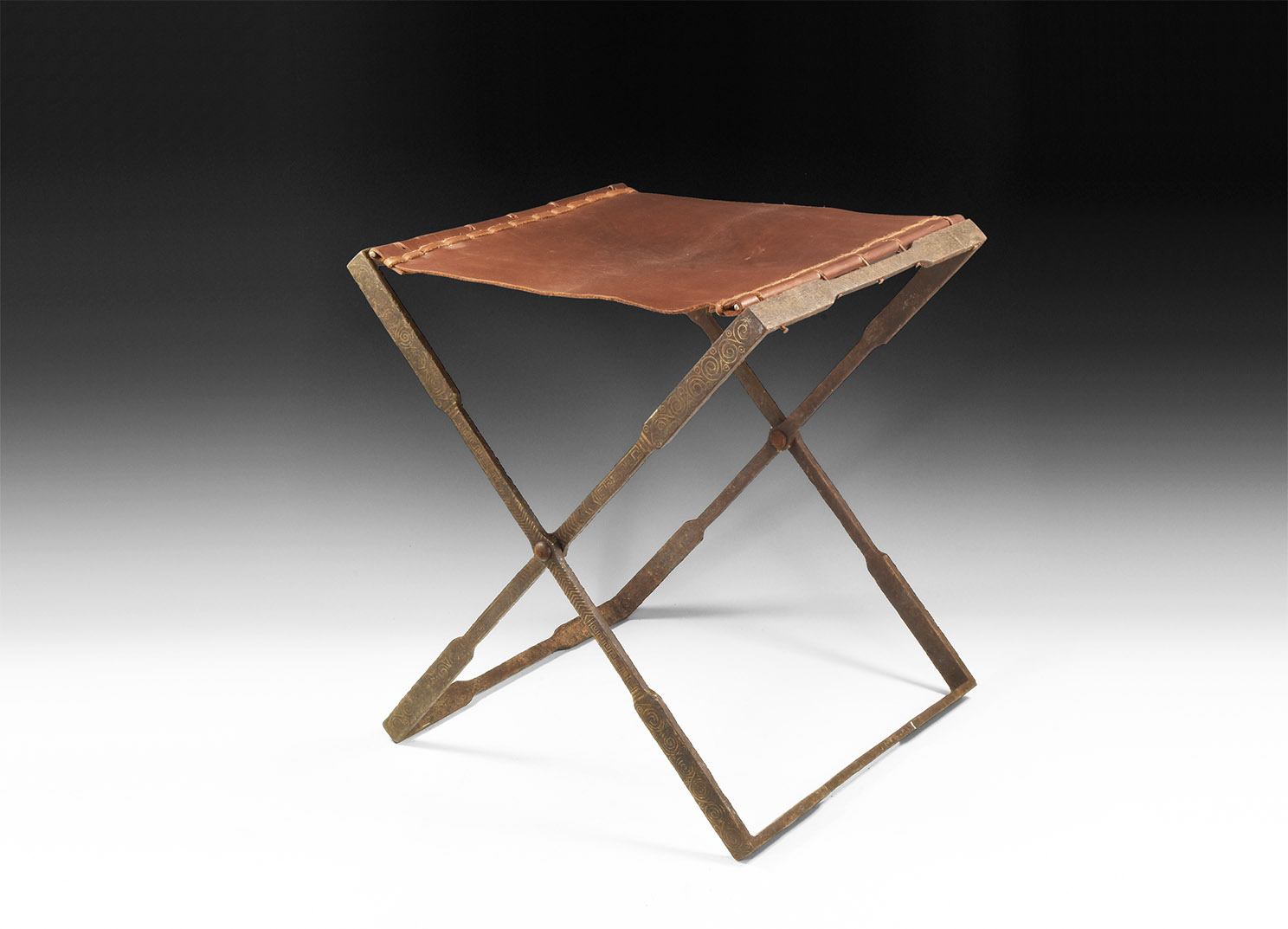 Byzantine Military Campaign Chair Lot No 1403 Image