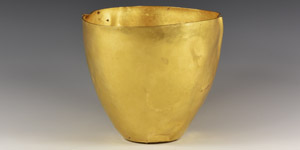 Large Scythian Gold Ritual Vessel
