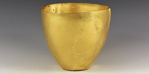 Greek Large Scythian Gold Ritual Vessel