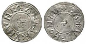 Hiberno-Norse Coins - Anlaf Sihtricsson - York / Rathulf - Cross Moline Penny