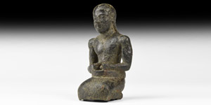 Statuette of a Kneeling Priest