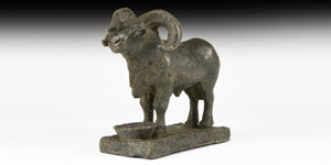 Western Asiatic Statuette of a Sacred Ram