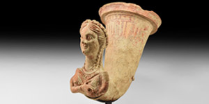 Parthian Goddess Anahita Rhyton