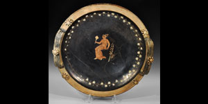 Greek Large Decorated Bowl Basin