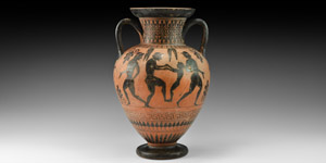 Greek Attic Black-Figure Vessel