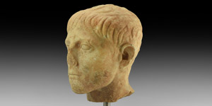 Roman Head of Gaius or Lucius Caesar