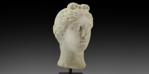 Roman Marble Head of Aphrodite
