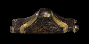 Anglo-Saxon Gilt Silver Sword Pommel