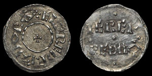 Anglo-Saxon Alfred The Great - Canterbury - DORO Penny