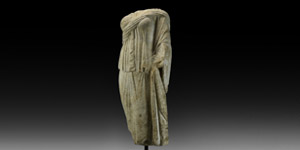 Roman Marble Torso of a Goddess