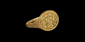 Late Elizabethan William Harvey of Tarrent Launceston Gold Personal Signet Ring