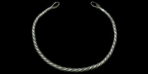 Early Medieval - Baltic Twisted Silver Torc