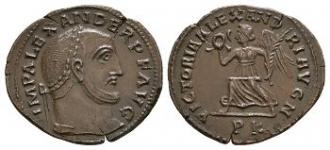 Ancient Roman Imperial Coins - Alexander - Victory Follis