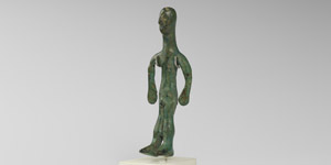 Greek Geometric Period Muscular Standing Figure