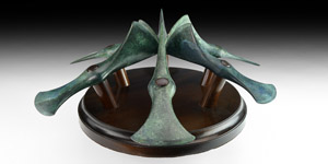Bronze Age Axehead Display