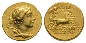 Ancient Greek Coins - Ionia - Magnesia - Gold Nike Stater